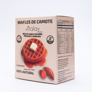 Wafles de Camote